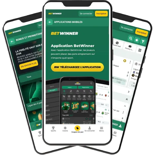 l’application mobile Betwinner au Bénin